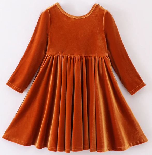 Caramel Twirl Dress