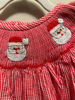 RTS Honey Smocked Santa Dress