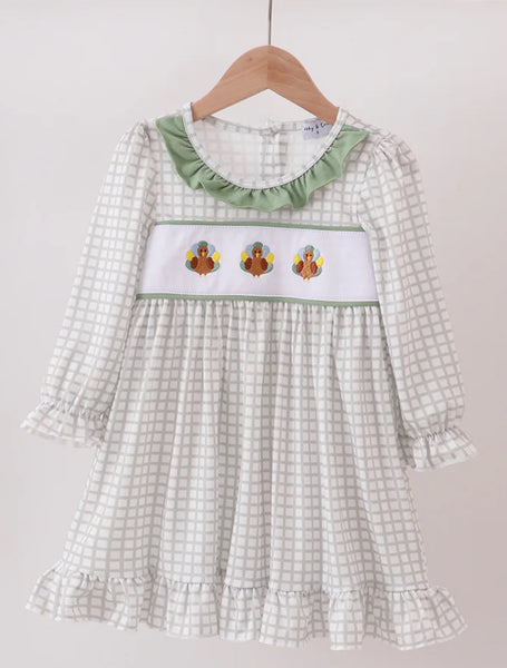 Turkey Plaid Dress