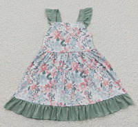 Green Trim Floral