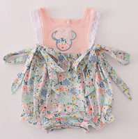 Pink Floral Mouse