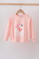 Pink Santa Pullover