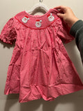 RTS Honey Smocked Santa Dress