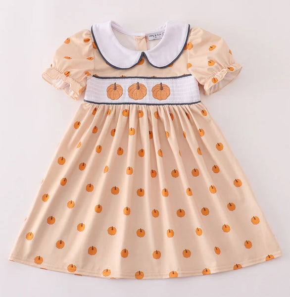 Orange Pumpkin Dress