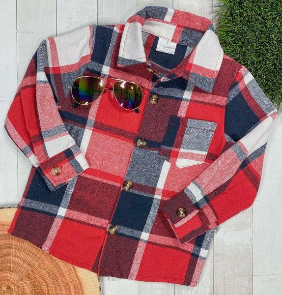 Red Plaid Flannel