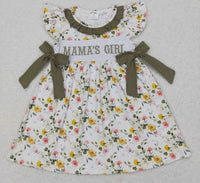 Mamas Girl Green Dress