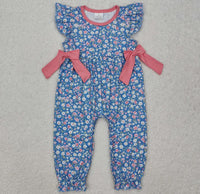 Blue Floral Jumper