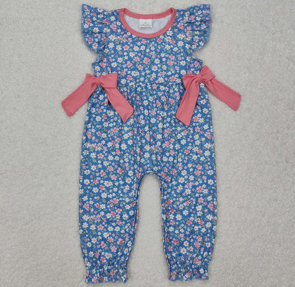 Blue Floral Jumper