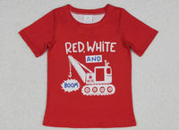 Red White & Boom Tee
