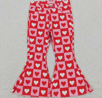 Heart Denim Bells