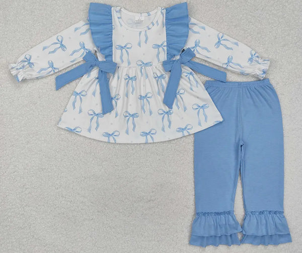 Light Blue Bow Set
