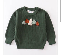 Green Trees Sweater