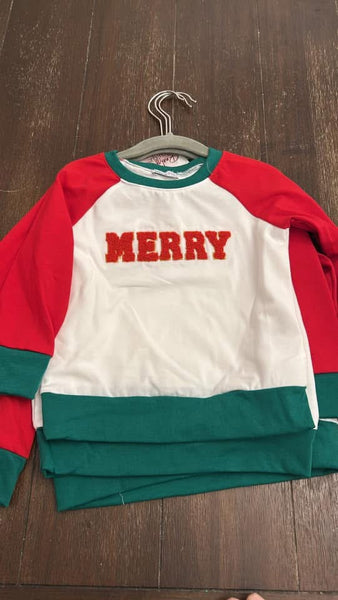 Merry Chenille Long Sleeve